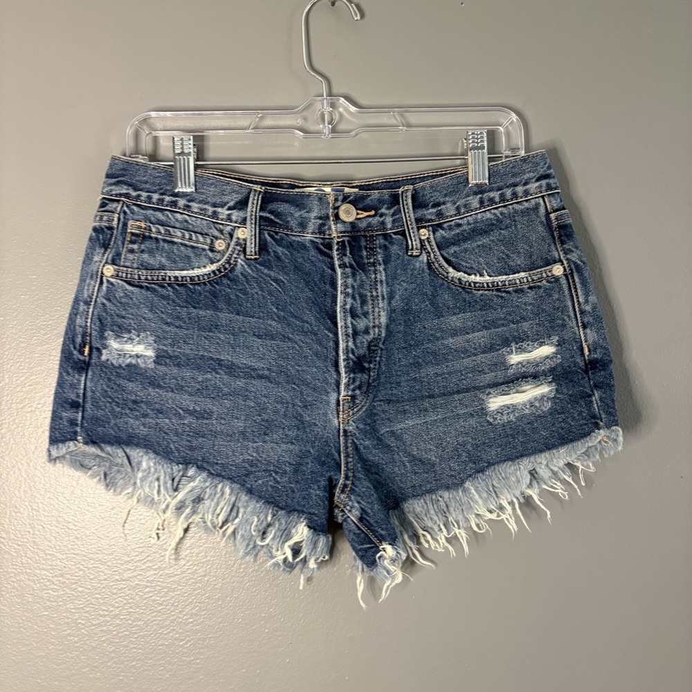 We The Free Button Fly Jean Shorts